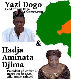 Yazi Dogo and Hadja Aminata Djima
